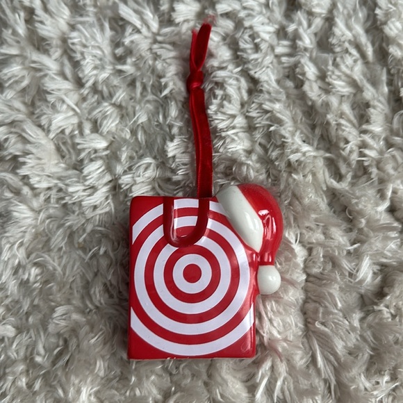 Set of 2 Target Ceramic Christmas Ornaments NWOT - Picture 3 of 3